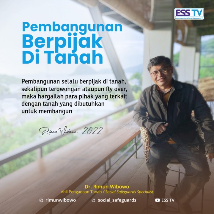 Pembangunan Selalu Berpijak Di Tanah